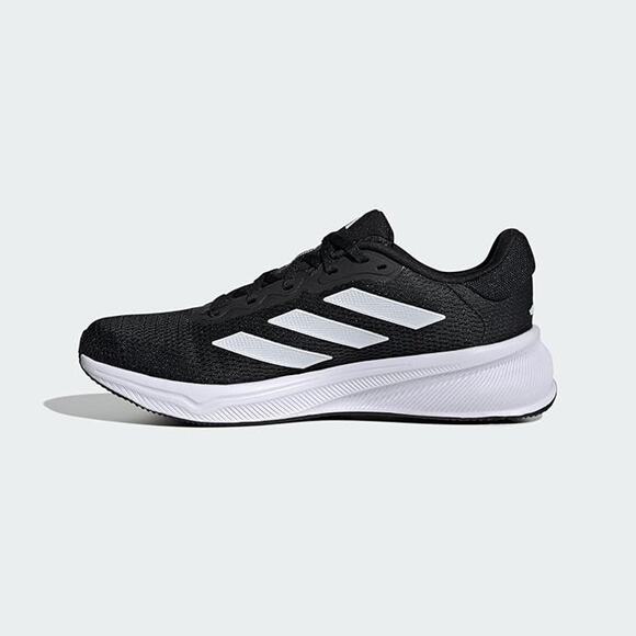 NWT adidas Men\'s Response Running Sneaker, Black/White/Black, 13 main image 5